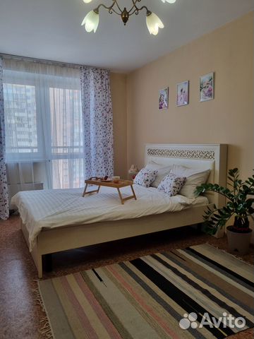 

1-к. квартира, 38 м², 4 кровати