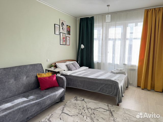 

1-к. квартира, 32 м², 2 кровати