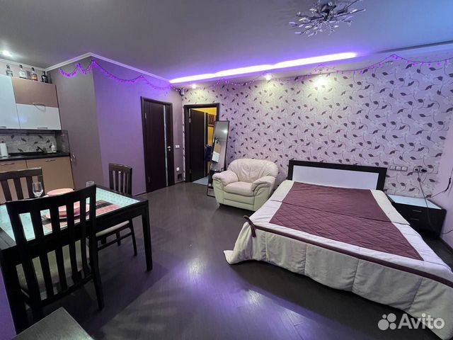 

Квартира-студия, 42,6 м², 2 кровати