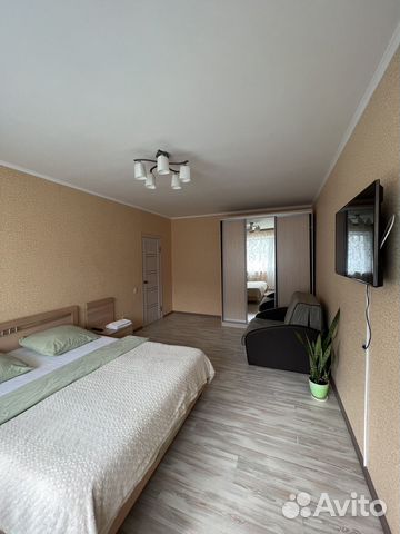 

1-к. квартира, 38 м², 2 кровати