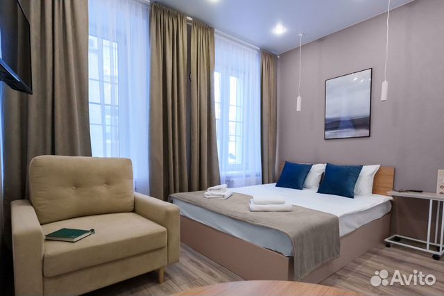 

Квартира-студия, 20 м², 2 кровати