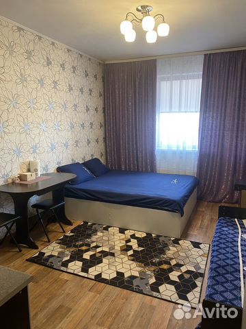 

Квартира-студия, 30 м², 1 кровать