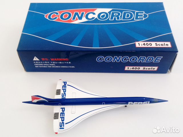 Concorde Air France (F-btsd) pepsi 1:400 Phoenix