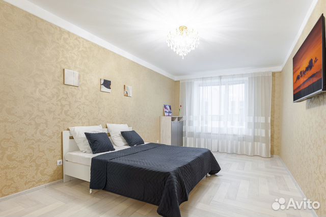 

1-к. квартира, 54 м², 2 кровати