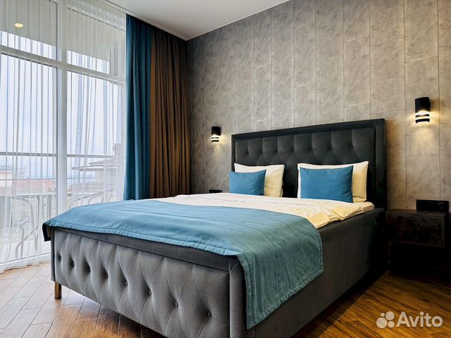 

Квартира-студия в апарт-отеле, 60 м², 2 кровати