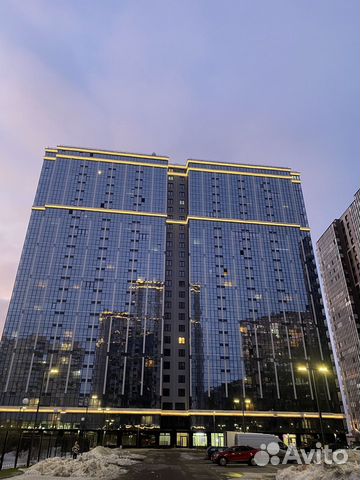 

Квартира-студия, 27 м², 2 кровати