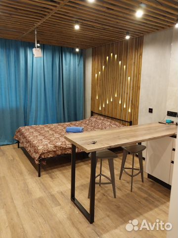 

Квартира-студия, 30 м², 1 кровать