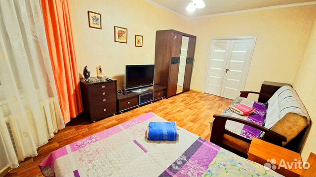 

1-к. квартира, 40 м², 2 кровати