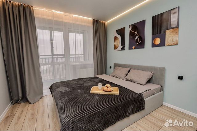 

Квартира-студия, 25 м², 2 кровати
