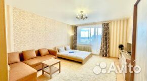 

1-к. квартира, 54 м², 3 кровати