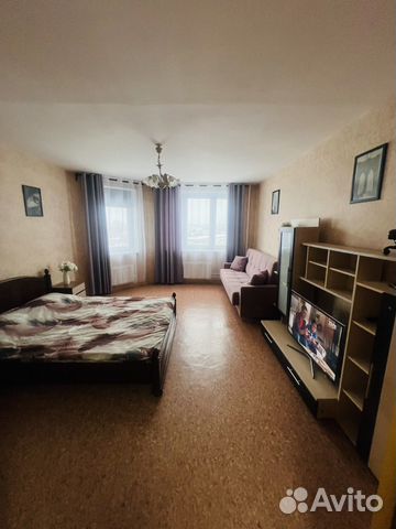 

1-к. квартира, 42 м², 2 кровати