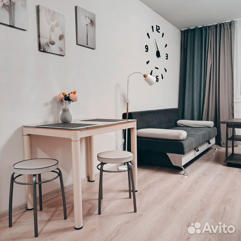 

Квартира-студия, 28 м², 1 кровать