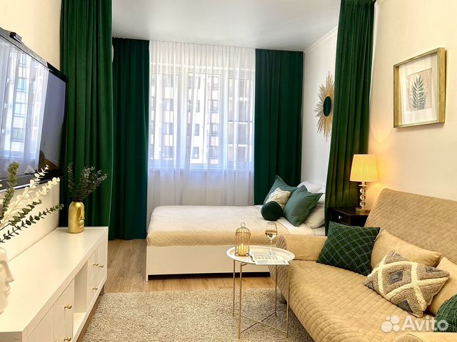 

1-к. квартира, 35 м², 3 кровати