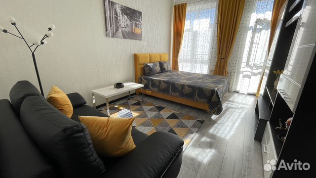 

1-к. квартира, 46 м², 3 кровати