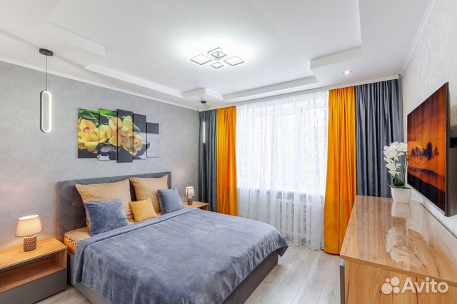 

2-к. квартира, 55 м², 2 кровати