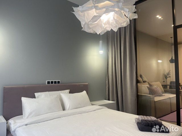

Квартира-студия, 35 м², 2 кровати
