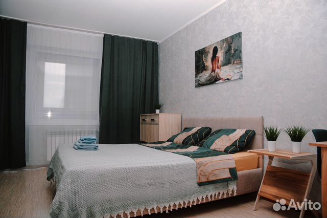 

1-к. квартира, 48 м², 2 кровати