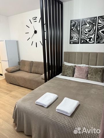 

Квартира-студия, 23 м², 2 кровати