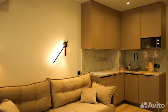 

Квартира-студия, 30 м², 1 кровать