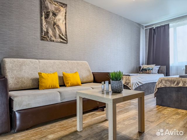 

1-к. квартира, 33 м², 3 кровати