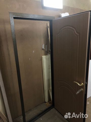 Металлическая дверь в офис мдф с двух сторон