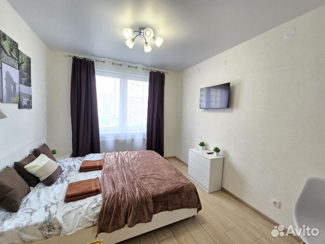 

Квартира-студия, 25 м², 2 кровати