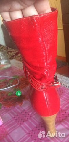 Сапожки лаковые Сапожки лаковые