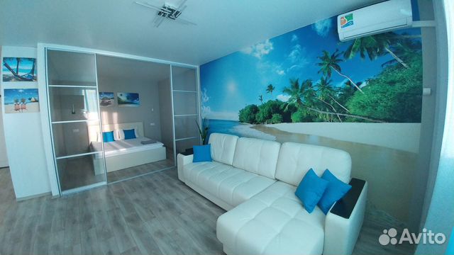 

Квартира-студия, 66 м², 2 кровати