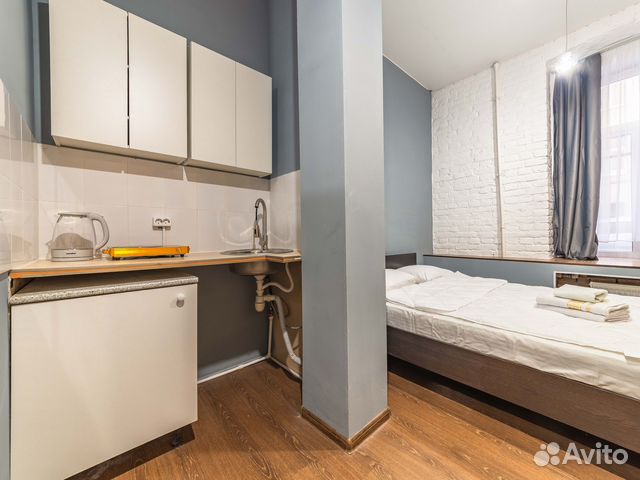 

Квартира-студия, 25 м², 1 кровать