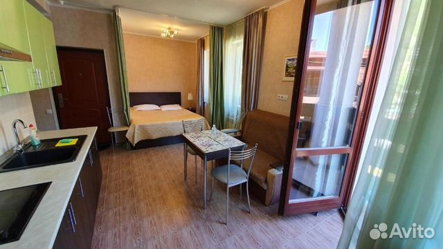 

Квартира-студия в апарт-отеле, 28 м², 1 кровать