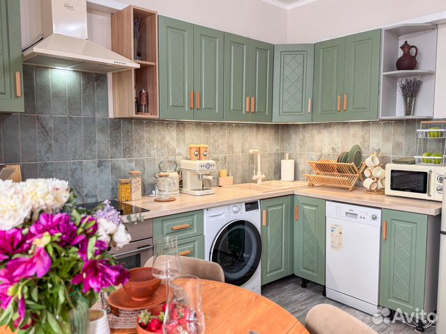

1-к. квартира, 43 м², 2 кровати