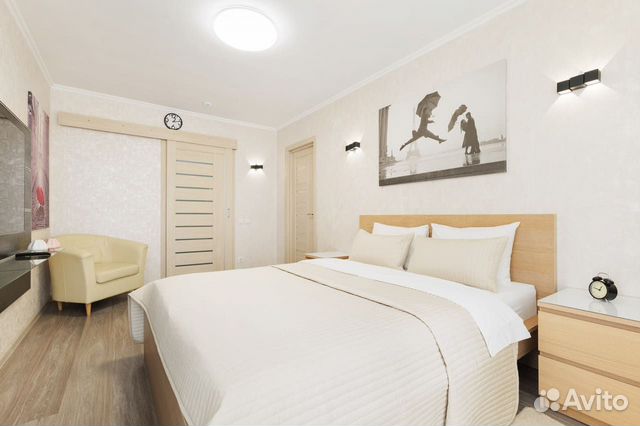 

1-к. квартира, 40 м², 2 кровати