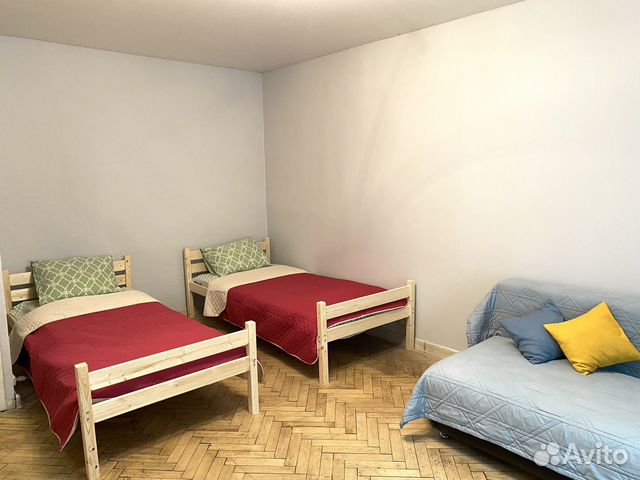 

1-к. квартира, 43 м², 3 кровати