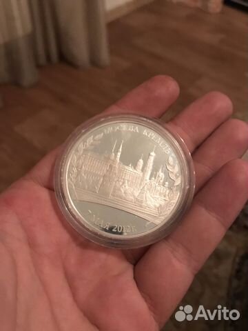 Монета Москва кремль 7 мая 2012г. вступление в.в