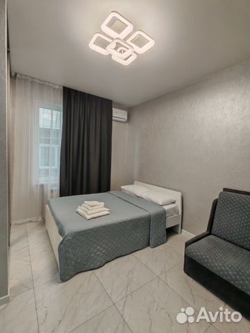 

Квартира-студия, 28 м², 2 кровати