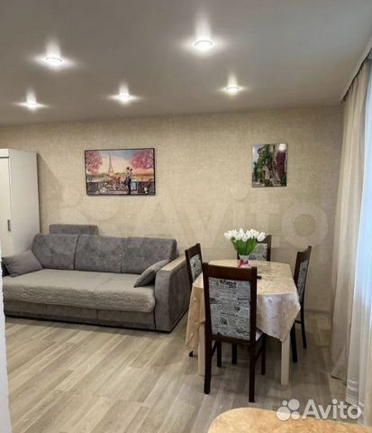 

2-к. квартира, 44,3 м², 2 кровати