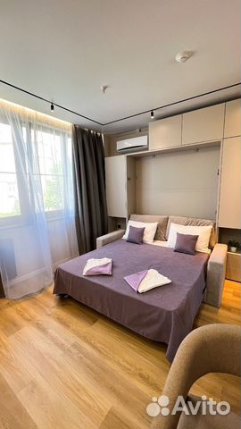 

Квартира-студия, 21 м², 2 кровати
