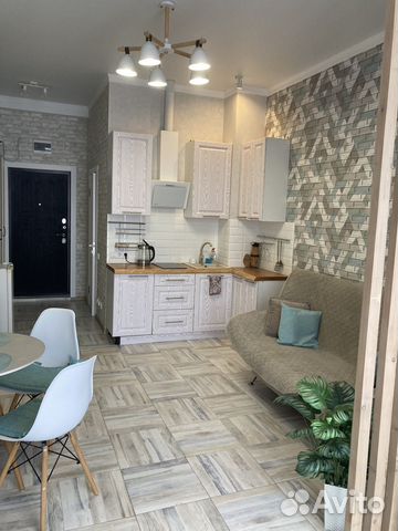 

Квартира-студия, 28 м², 2 кровати