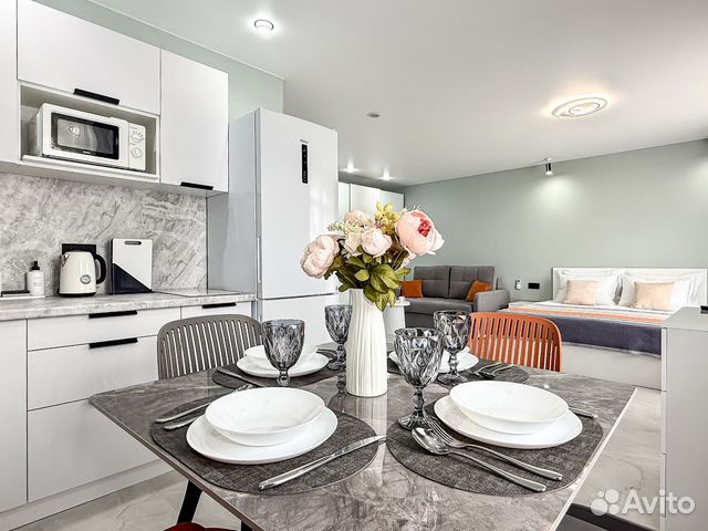 

Квартира-студия, 40 м², 2 кровати