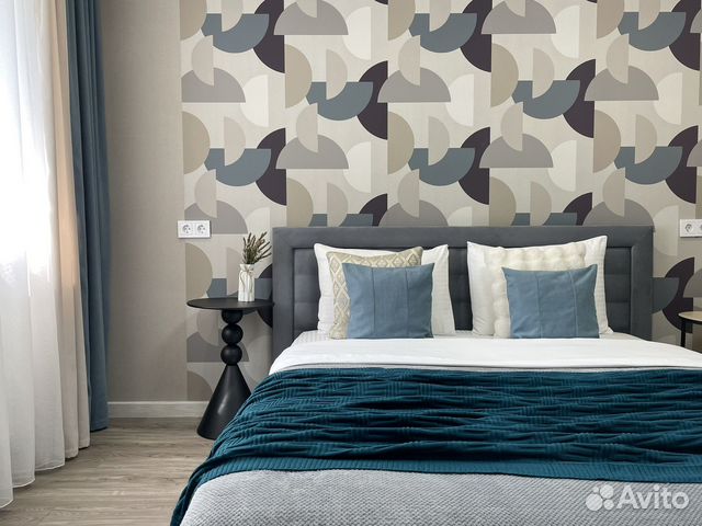 

1-к. квартира, 45 м², 2 кровати