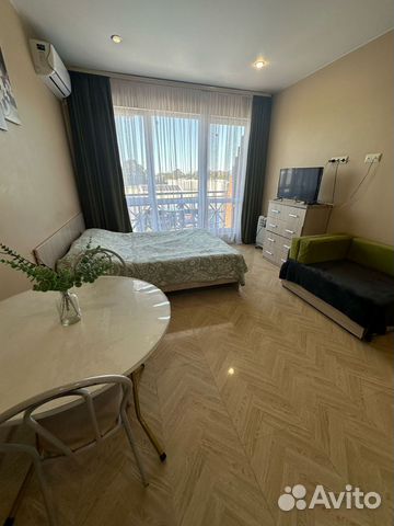 

Квартира-студия, 28 м², 3 кровати