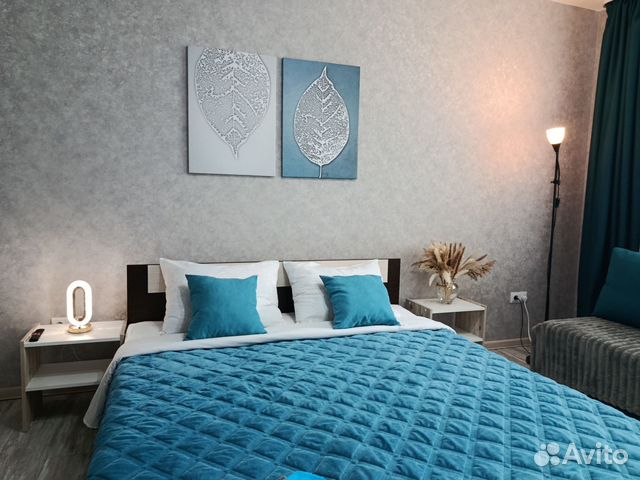 

1-к. квартира, 38 м², 2 кровати