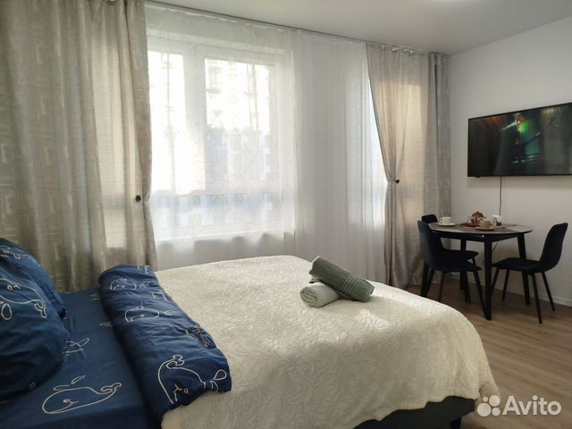 

Квартира-студия, 30 м², 1 кровать