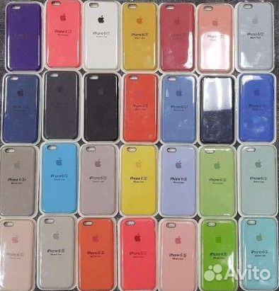 Чехлы Silicone Case Apple iPhone