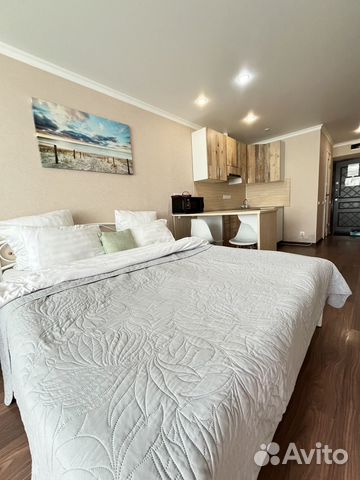 

Квартира-студия, 29,6 м², 2 кровати