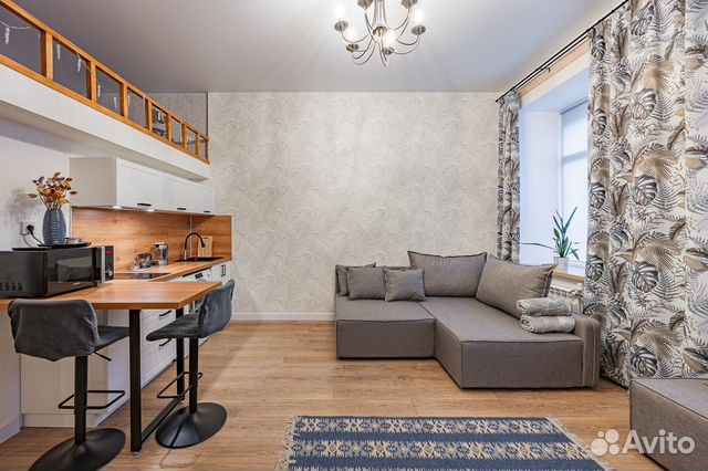 

Квартира-студия, 32 м², 2 кровати