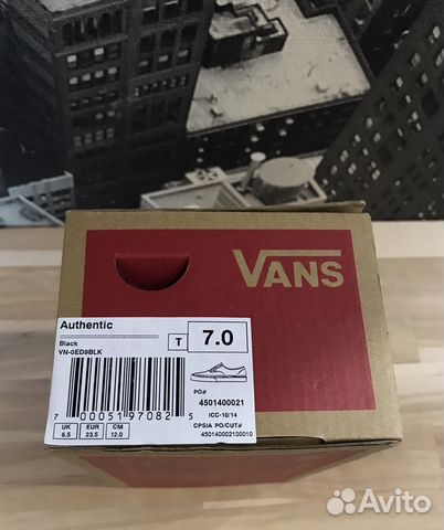 Кеды Vans Кеды Vans