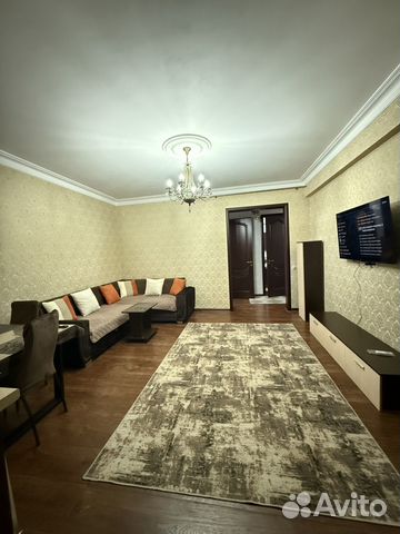

2-к. квартира, 60 м², 2 кровати