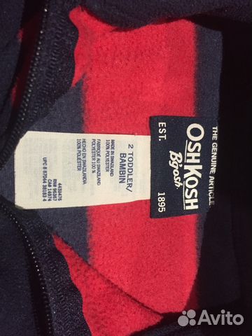 Флиска Oshkosh, 2Т Флиска Oshkosh, 2Т