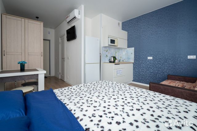 

Квартира-студия, 21 м², 2 кровати
